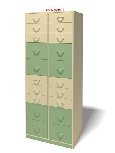 Стеллаж с 20-ю ящиками СН-001 