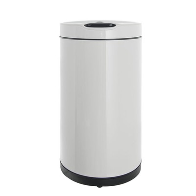 Ведро для мусора сенсорное, круглое, внутр ведро, Foodatlas JAH-9312, 12 л (белый)