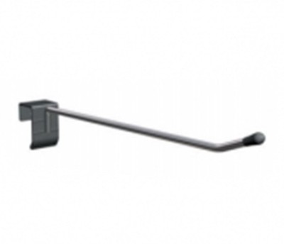 Крючок одинарный на штангу 500 мм D10 мм (хром)