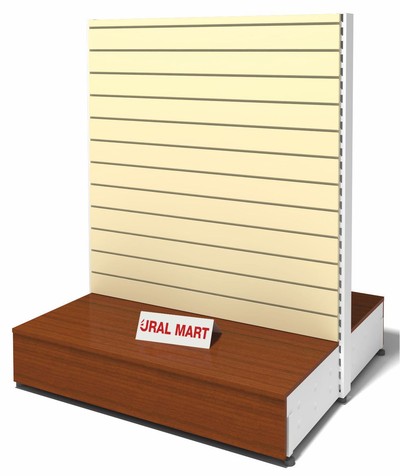 Стеллаж с экономпанелью островной СПУ - Ос 90х145э 