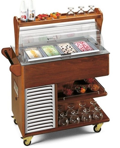 Тележка сервировочная холодильная Tecfrigo CARRELLINO GELATO