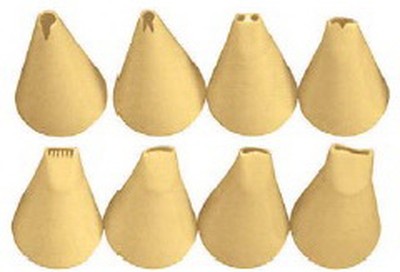 Набор кондитерских насадок Paderno 47216-88 (8 шт)