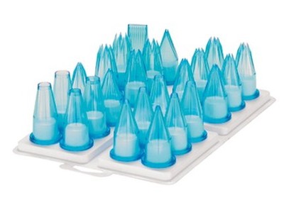 Набор кондитерских насадок Paderno 47250-24 (24 шт)