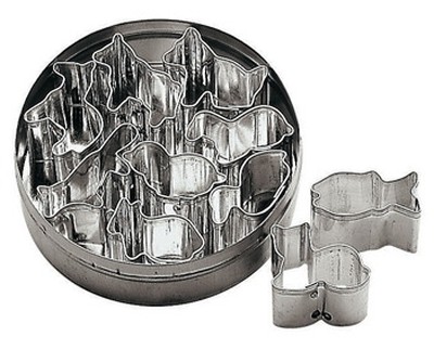 Набор кондитерских форм Paderno 47303-10 (животные)