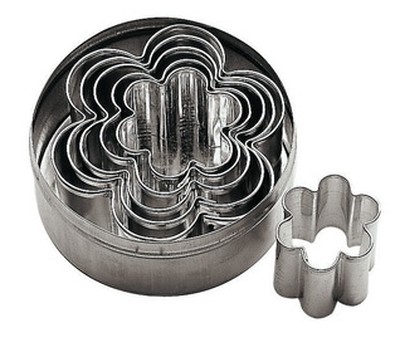 Набор кондитерских форм Paderno 47306-10 (роза)