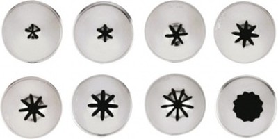 Набор кондитерских насадок Paderno 47357-22 (8 шт)