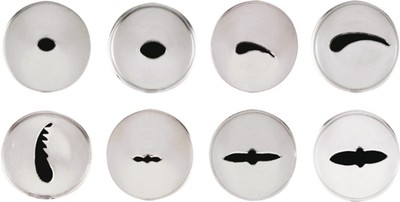 Набор кондитерских насадок Paderno 47357-25 (8 шт)