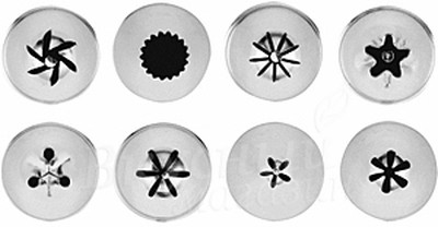 Набор кондитерских насадок Paderno 47357-30 (8 шт)