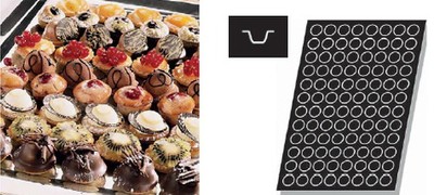 Форма для выпечки гибкая Paderno (круг)