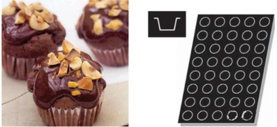 Форма для выпечки гибкая Paderno 47740-67