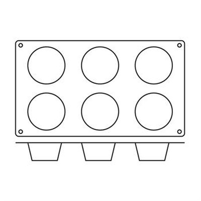 Форма для выпечки гибкая Paderno 47742-08