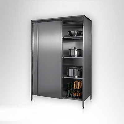 Шкаф-купе нержавеющий Финист (900х600х1800)