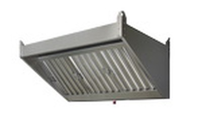 Зонт вытяжной нержавеющий Финист ЗВН-02 (1400х800х400)