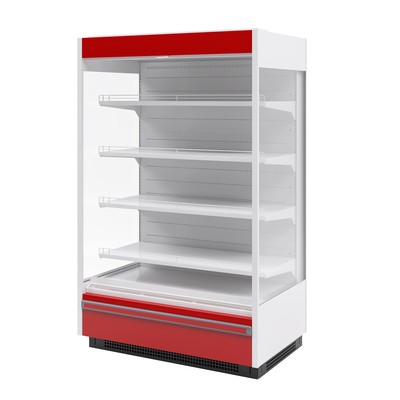 Пристенная витрина Марихолодмаш Купец ВХСп-1,25 new боковины зеркало