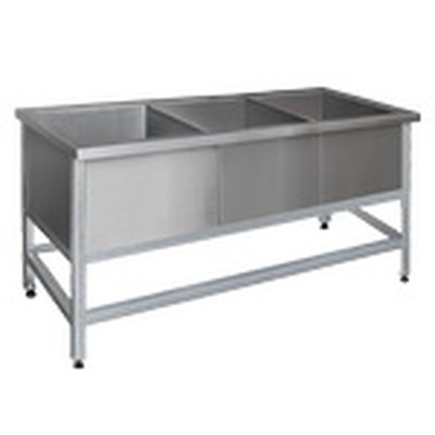 Ванна моечная сварная Финист ВМЛ-3 (1500х600х850)