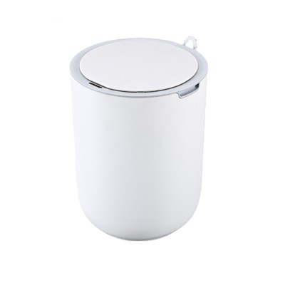 Ведро для мусора сенсорное, круг, Foodatlas JAH-6011, 8 л (белый)