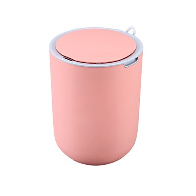 Ведро для мусора сенсорное, круг, Foodatlas JAH-6011, 8 л (розовый)