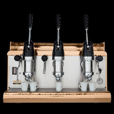 Кофемашина леверная Victoria Arduino Athena leva 3 copper 220V