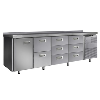 Холодильный стол Финист СХС-600-1/8 (2300*600*850, 8 ящиков)