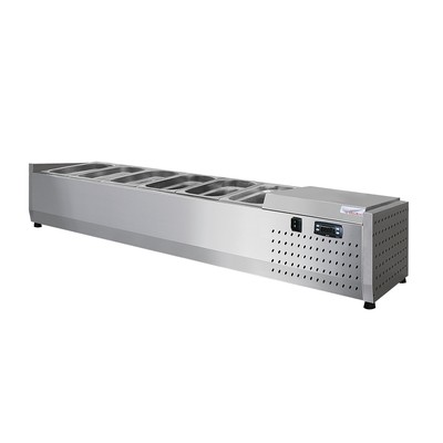 Настольная холодильная витрина ToppingBox НХВо-6 (открытая)