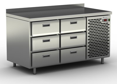 Шкаф-стол морозильный СШН-6,0-1400