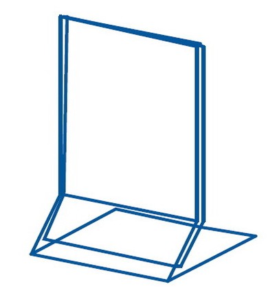 Двухсторонняя подставка А4