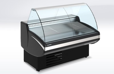 Холодильная витрина Cryspi Gamma-2 FISH 1500 без боковин (встроенный холод)