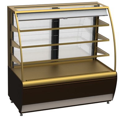Витрина кондитерская Carboma ВХСв-1,3д (Flandria K70 VM 1,3-2 STANDARD) (открытая)