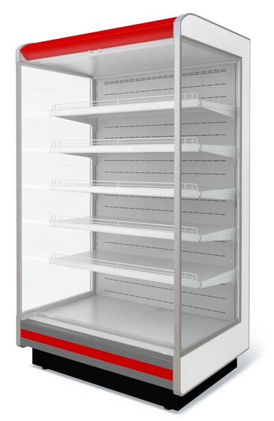 Пристенная витрина Марихолодмаш Варшава 210/94 ВХСнп-1,25 (с дверьми)