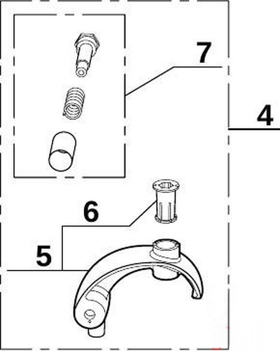 Направляющая в сборе для Robot Coupe CL50