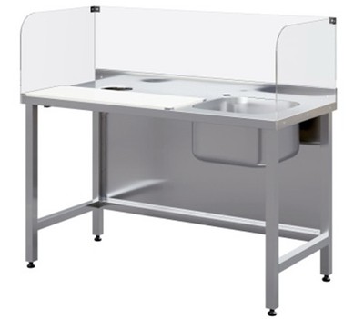 Стол для чистки рыбы (каркас сварной)