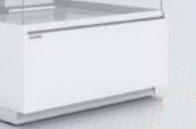 Панель фронтальная для кондитерских витрин Carina 04/05/07 1,4 (металл, белая)