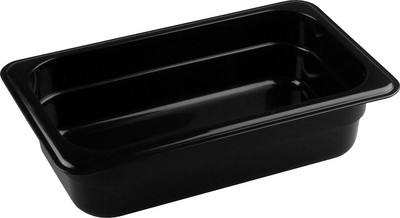 Гастроемкость GN 1/4-65 (черный полипропилен)