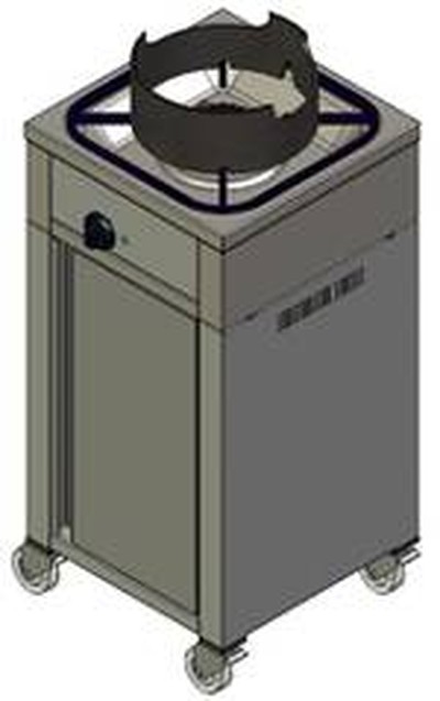 Газовая вок-плита KSB 01 8060 передвижная