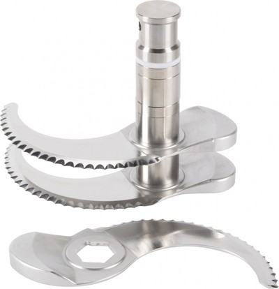 Нож с 3 лезвиями с крупными зубцами для куттера Robot Coupe R30