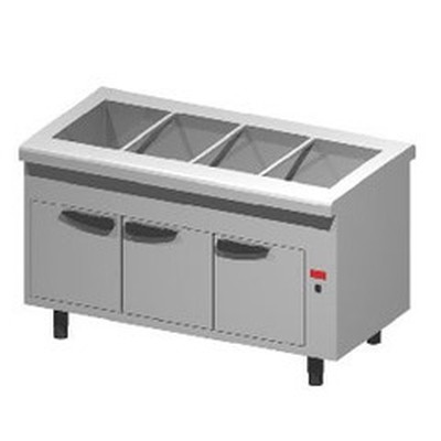 Мармит на нейтральном шкафу Emainox 8ECB15  