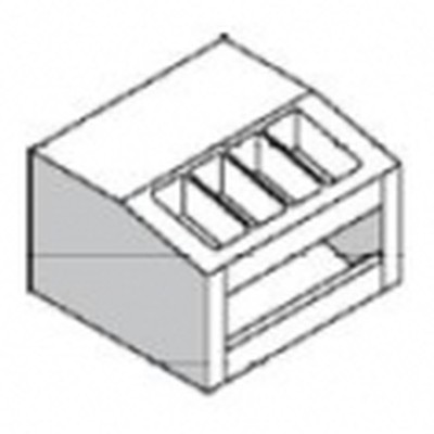 Диспенсер для хлеба и приборов Emainox 8PPB 
