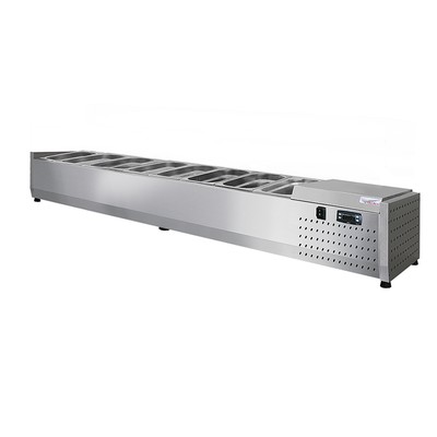 Настольная холодильная витрина ToppingBox НХВо-9 (открытая)
