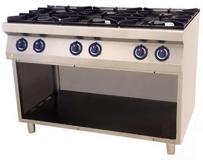 Плита 6-конфорочная 700 серии Kovinastroj PS-T67/P (газ)