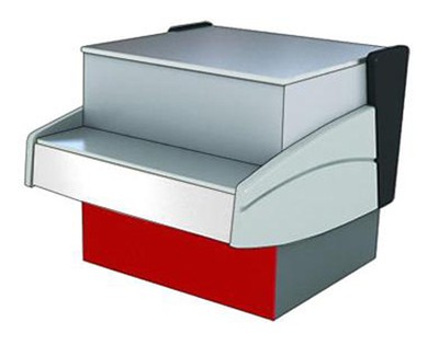 Прилавок CRYSPI Blues КНП c боковинами