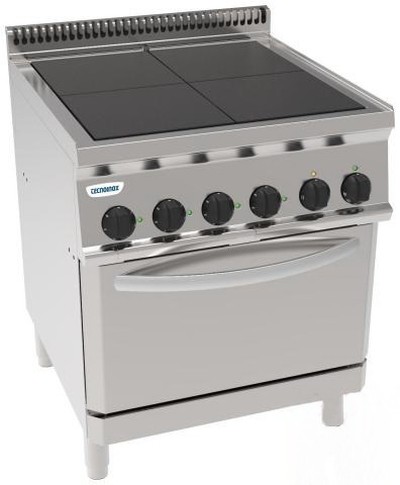 Плита 4-конфорочная 700 серии Tecnoinox PFU70E7