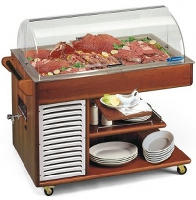 Тележка сервировочная холодильная Tecfrigo CARRELINO MURENA