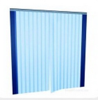 Завеса ПВХ 200х2 с перекрытием 25% для распашной двери за 1 кв.м