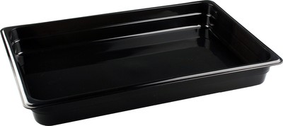 Гастроемкость GN 1/1-65 (черный полипропилен)