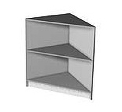 Прилавок угловой внешний AL6060PI