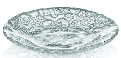 Тарелка IVV ARABESQUE 18 см (прозрачная)