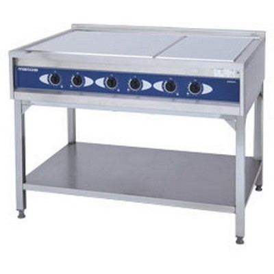 Плита 6-конфорочная 800 серии Hackman Metos ARDOX S6