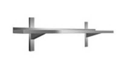 Полка 100 см Angelo Po ARP1004