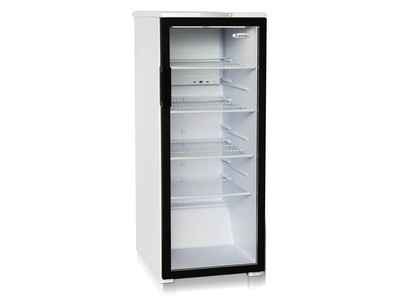 Холодильный шкаф Бирюса B290 (черный фронт, дверь-стекло, +1…+10)