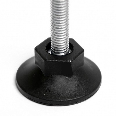 Опора резьбовая М10х40, Н=61 мм, d=48 (черн.) для Polair